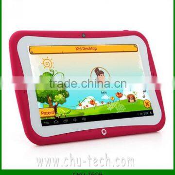BENEVE R70DL Preschool Education Kids Dual Core Tablet PC 7 Inch RK3028 Android 4.2 1GB RAM 8GB Rose