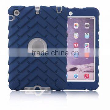 Protective Hybrid Case for iPad 2/3/4 Combo Silicone Shockproof Hybrid Case Cover for Apple iPad 2/3/4,