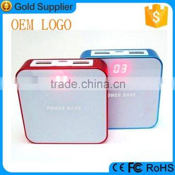 Gadgets in china 7800mah custom logo printed power bank for iphone