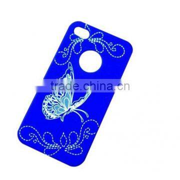 butterfly pc mobile phone silicon case for Apple phone4/4s