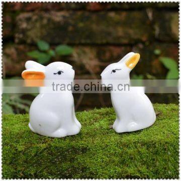 porcelain rabbit figurine custom decor rabbit figurine