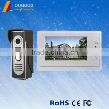 7 inch color video door phone, Multi-apartments monitors Video Door Phone intercom system