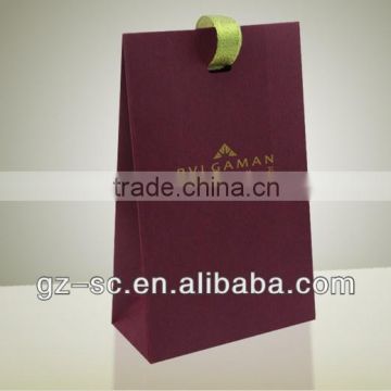 Custom printed paper bags no minimum