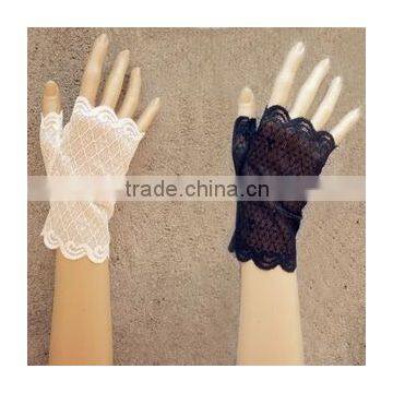 Tulle Lace French Net Lace Gloves