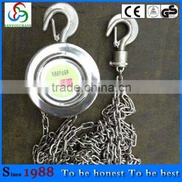 Hand chain hoist Construction manual hoist