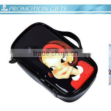custom pu travel cosmetic bag