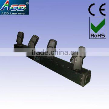 led beam bar light,4heads 10w 4in1 RGBW sharpy beam moving hed light, CREE led moving head beam light