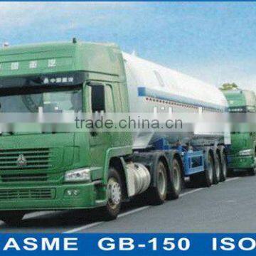 cryogenic tank truck