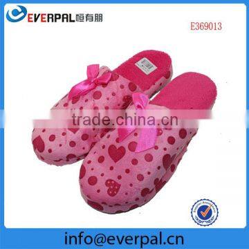 Pink lady cute winter slippers women indoor shoes