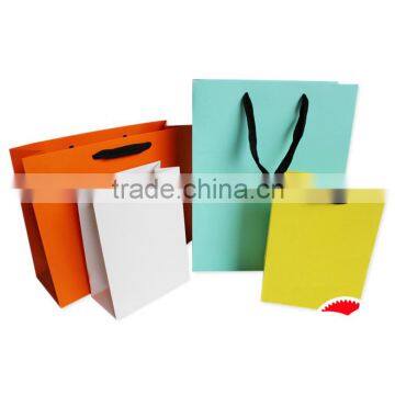 China Paper bag supplier,New style white paper bag, Custom shopping gift bag