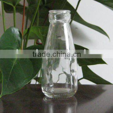 milk glass bottle