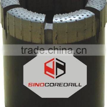 Natural Diamond Surface Set Core Drill Bits , Diamond Drill Bits With Hard Matrix