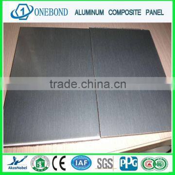 Silver Brush Aluminum Composite Panel/ACP/ACM