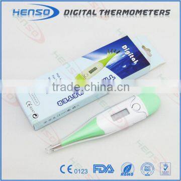 Henso digital thermometer with flexible probe