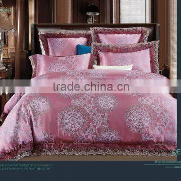 Luxurious100%Silk Jacquard Bedding Set