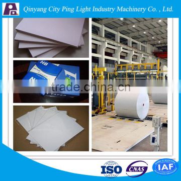 Big Capacity Fourdrinier Wire A4 Paper Making Machine Supply Scope