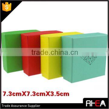 Candy color OEM & ODM customized newest fashion paper jewelry gift packing box,factory directly sale,accept custom logo