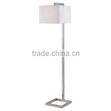 2017 hotel decorative unusual metal best floor lamp with linen shade good for inn decor high end standing reading lamp