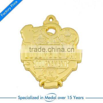 Supply metal award gold medal