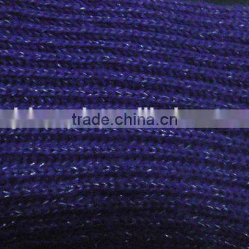 Purple Snood with Lurex