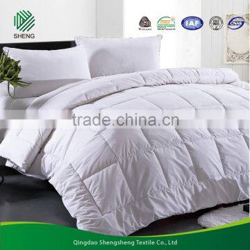 luxury 100% pure washable sheep wool filling quilt