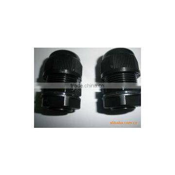 professional 2013 new types of water-proof nylon cable glands BLACK M25*1.5