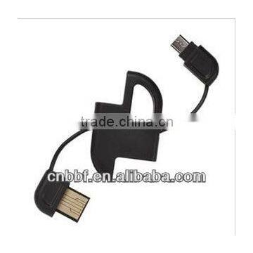 Micro usb host cable,USB charging cable micro usb keychain for Samsung