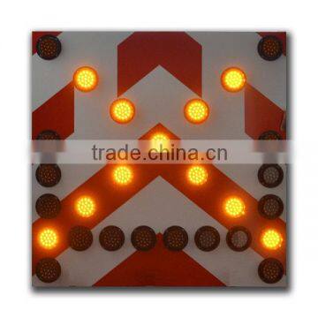 With 2 LED warning light super brightness Traffic Arrow Board