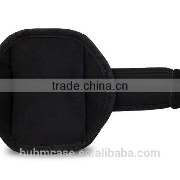 Black Running Sport Armband Recreational Runner Wrist Bag for 4.3" Gym Mobile Phone Arm Holder for Iphone 5s Galaxy S4 HTC ONE photo-5