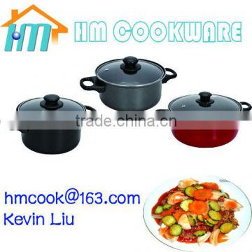 carbon steel kitchenware saucepots