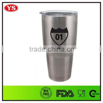 2016 hot sale insulated 30oz vaccum stainless steel boss tumbler