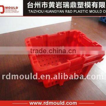 stackable crate plastic injection mould