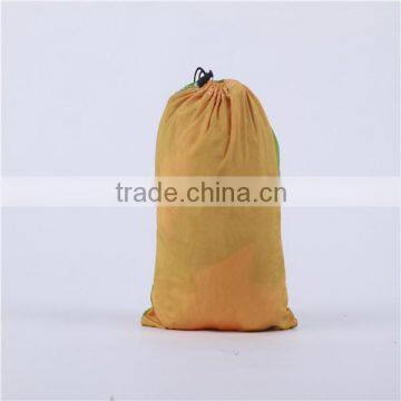 Two Person Yellow Parachute Cloth Hammock