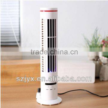 JY502A ABS plastic material Brushless usb tower fan with USB plug and play 500 motor