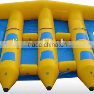 Inflatable fly fish flyfish flying Water toy trampoline slide sled banana boat