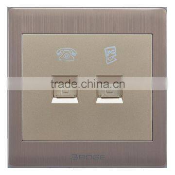 telephone socket pc socket