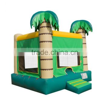 Palm tree inflatable used bounce house Kids commercial bounce house for sale