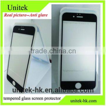 0.33mm 9H Hardness Anti Glare Anti-Scratch Mobile Phone/cell Phone Color Tempered Glass Screen Protector for Iphone