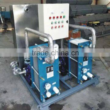 Heat Exchanger for Induction Heating Machine Cooling