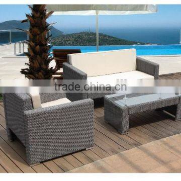 Wholesale Patio Whicker Garden Furniture Outdoor Rattan Sofa Set