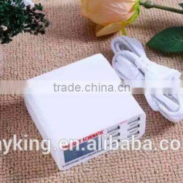 USB charger adaptor, 6 port adaptor station charger