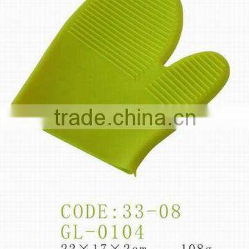 heat insulation glove with different shape kitchen silicone insulated gloves heat resistant gloves for food