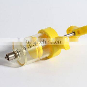 high qulity veterinary syringe ISO9001 veterinary plastic syringe/injector