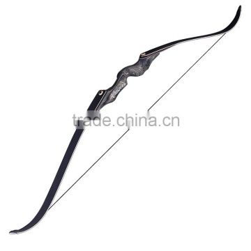 Hunting take down archery wooden recurve bow