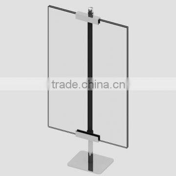 Acrylic sign holder display stand/ sign holder/ table top sign stands