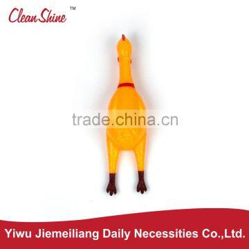 Plastic Yellow Screaming Rubber Chicken Toy photo-3