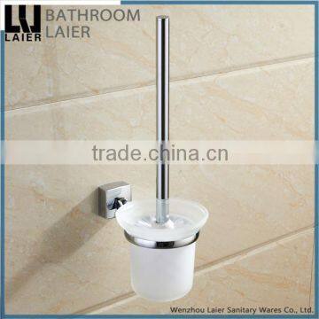 Promotional China Supplier Zinc Alloy Chrome Finishing Bathroom Accessories Wall Mounted Toilet Brush Holder