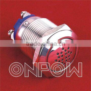 ONPOW Anti-vandal metal buzzer GQ19B-M