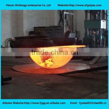 carbon steel dished seal head for boiler and containers