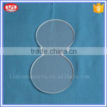 clear heat-resistant silica plate for sale